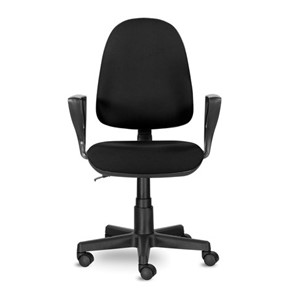 Офисное кресло Brabix Prestige Ergo MG-311 (регулируемая эргономичная спинка, ткань, черное) 531872 в Санкт-Петербурге