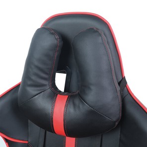 Кресло Brabix GT Carbon GM-120 (две подушки, экокожа, черное/красное) 531931 в Санкт-Петербурге - предосмотр 5