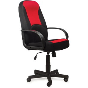 Компьютерное кресло BRABIX "City EX-512", ткань черная/красная, TW, 531408 в Санкт-Петербурге