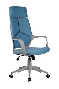 Офисное кресло Riva Chair 8989 (Синий/серый) в Санкт-Петербурге