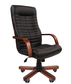 Компьютерное кресло CHAIRMAN 480 WD, экокожа, цвет черный в Гатчине