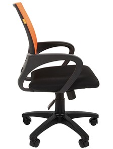 Офисное кресло CHAIRMAN 696 black Сетчатый акрил DW66 оранжевый в Санкт-Петербурге - предосмотр 5