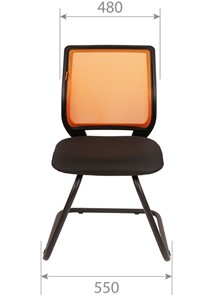 Кресло офисное CHAIRMAN 699V, цвет оранжевый в Санкт-Петербурге - предосмотр 1