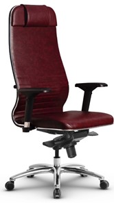 Офисное кресло Metta L 1m 38K2/4D мультиблок, нижняя часть 17838 бордовый в Выборге