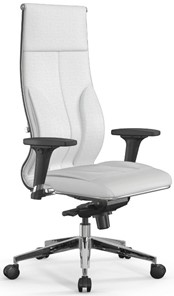 Кресло офисное Мetta L 1m 46/2D Infinity Easy Clean (MPES) мультиблок, нижняя часть 17839 белый в Выборге - предосмотр