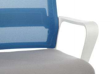 Кресло офисное RCH 1029MW, серый/синий в Санкт-Петербурге - предосмотр 5