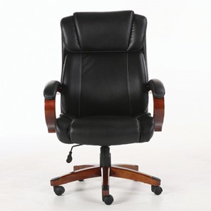 Офисное кресло Brabix Premium Magnum EX-701 (дерево, рециклированная кожа, черное) 531827 в Санкт-Петербурге