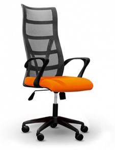 Кресло 5600, оранж/черное в Санкт-Петербурге - предосмотр