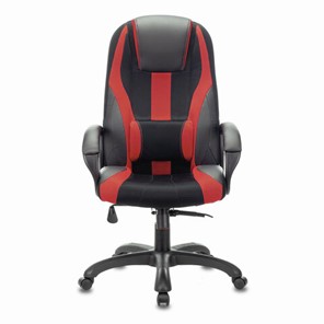 Компьютерное кресло Brabix Premium Rapid GM-102 (экокожа/ткань, черное/красное) 532107 в Санкт-Петербурге - предосмотр
