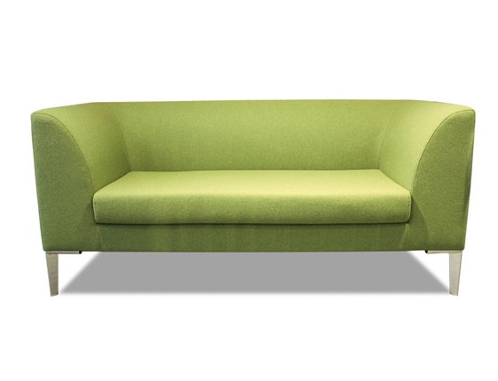 Офисный диван мягкий Сиеста 2-местный, ткань Bahama / фисташковая в Санкт-Петербурге - изображение
