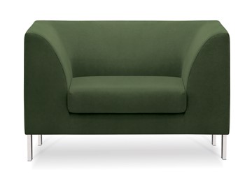 Мягкое офисное кресло Сиеста, ткань Сахара / зеленая С39 в Санкт-Петербурге