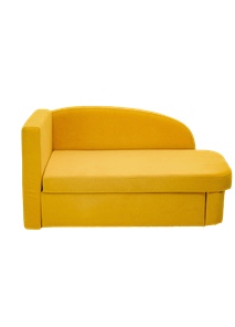 Мягкий диван левый Тедди желтый в Санкт-Петербурге - предосмотр 1