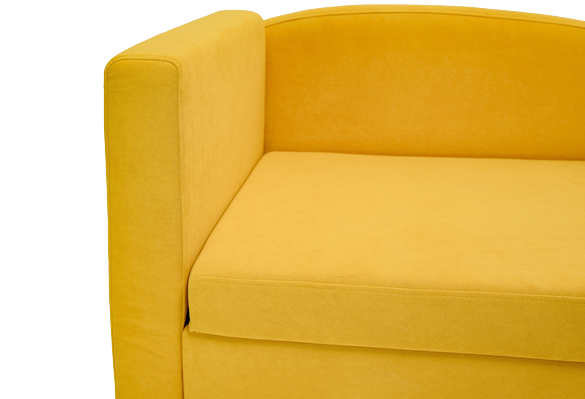 Мягкий диван левый Тедди желтый в Санкт-Петербурге - изображение 2