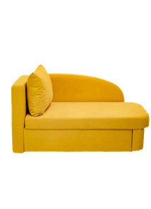 Мягкий диван левый Тедди желтый в Санкт-Петербурге - предосмотр 4