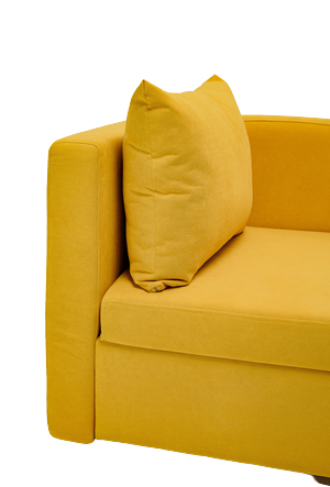 Мягкий диван левый Тедди желтый в Санкт-Петербурге - изображение 5