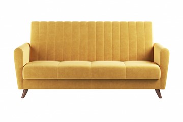 Прямой диван Монако, Ультра Мустард в Санкт-Петербурге
