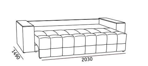 Прямой диван Элегант БД 2022 в Санкт-Петербурге - изображение 5