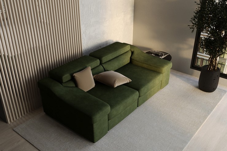 Прямой диван Мюнхен с выкатным механизмом в Санкт-Петербурге - изображение 9