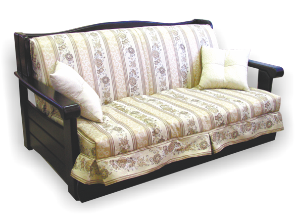 Прямой диван Аккордеон Бук 155 классика в Санкт-Петербурге - изображение