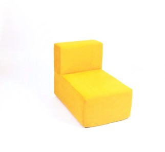 Кресло Тетрис 50х80х60, желтое в Санкт-Петербурге