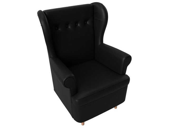 Кресло для отдыха Торин, черный (Экокожа) в Санкт-Петербурге - изображение 4