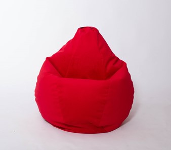 Кресло-мешок Груша большое, велюр однотон, красное в Санкт-Петербурге - предосмотр 2