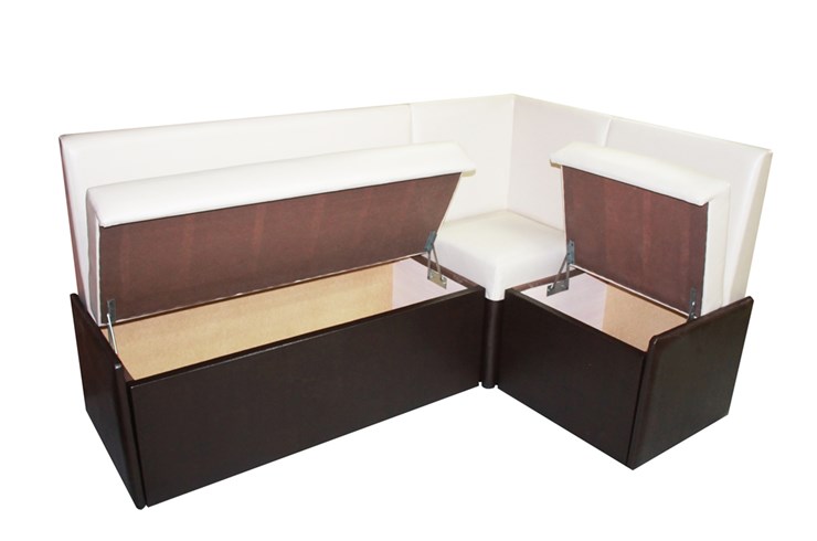 Кухонный угловой диван Квадро мини с коробом в Санкт-Петербурге - изображение 1