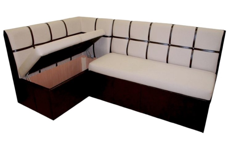 Угловой кухонный диван Квадро 5 со спальным местом в Санкт-Петербурге - изображение 2