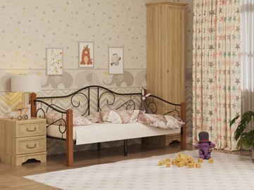 Детская кровать Гарда 7, 90х200, черная в Санкт-Петербурге - предосмотр
