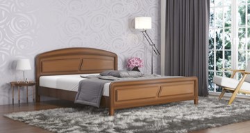 Спальная кровать СВ-Стиль Ева 160*195 с основанием в Санкт-Петербурге