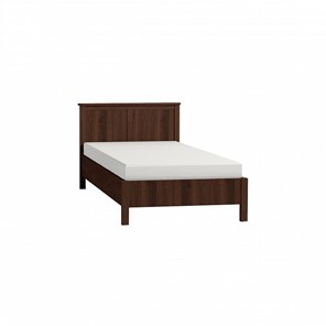 Полутороспальная кровать Sherlock 44 + 4.1 Основание с гибкими ламелями металл 1200, Орех шоколадный в Санкт-Петербурге