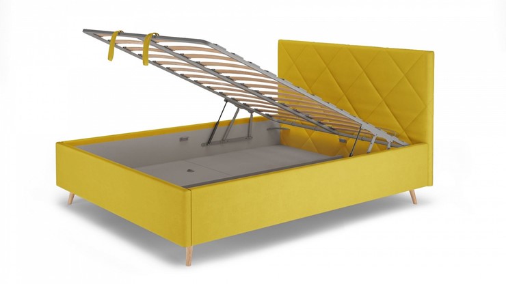 Кровать спальная Kim 1400х1900 с подъёмным механизмом в Санкт-Петербурге - изображение 4