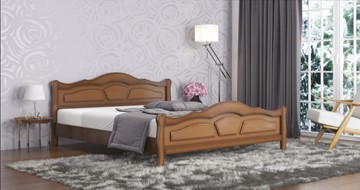 Спальная кровать СВ-Стиль Легенда 160*190 с основанием в Санкт-Петербурге