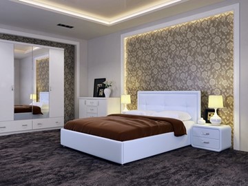 Полуторная кровать Релакс Adele размер 140*200 с основанием в Санкт-Петербурге
