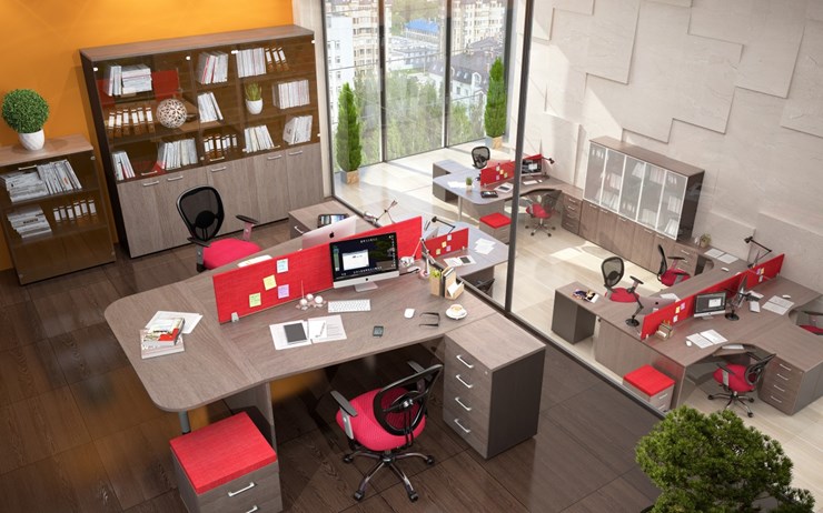 Офисный комплект мебели Xten для начальника отдела в Санкт-Петербурге - изображение 3
