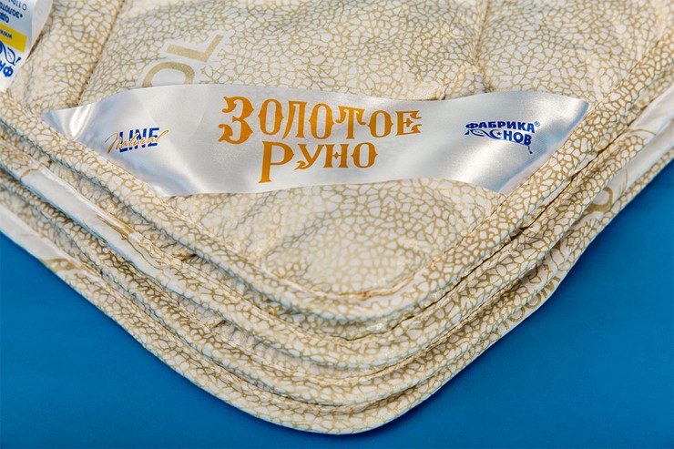 Одеяло всесезонное полутороспальное Золотое Руно в Санкт-Петербурге - изображение 1