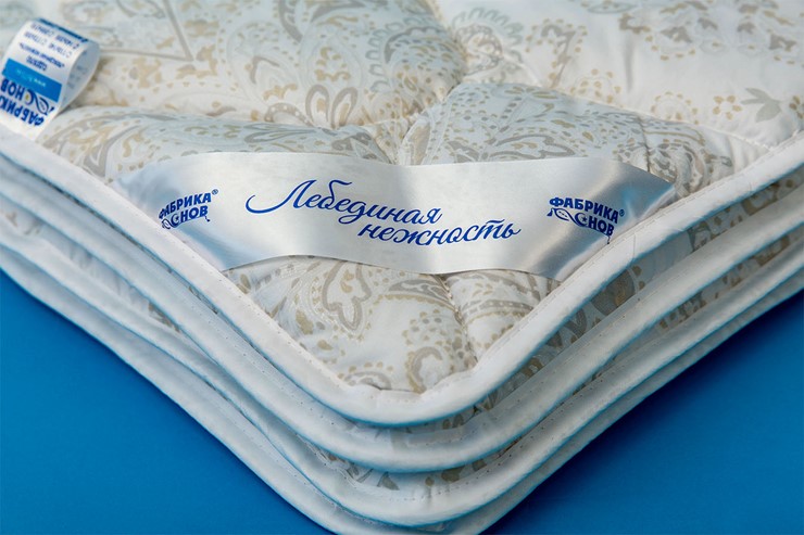 Одеяло всесезонное полутороспальное Лебединая нежность в Санкт-Петербурге - изображение 1