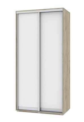 Шкаф 2-х дверный О41, Серый дуб - Белый в Санкт-Петербурге - изображение