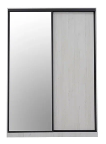 Шкаф-купе с зеркалом Ивару Винтер-6.16, винтерберг/темно-серый в Санкт-Петербурге