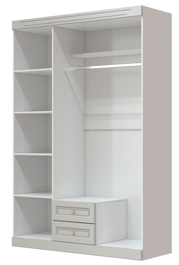 Шкаф трехдверный в спальню Олимп ШР-3 (Фисташковый) 1 зеркало в Гатчине - изображение 1