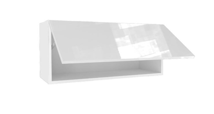 Кухонный шкаф 800 горизонтальный, Шервуд, ЛД 281.750.000.172, белый/белый глянец в Санкт-Петербурге - изображение 1