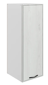 Кухонный шкаф Монако L400 Н900 (1 дв. гл.), белый/дуб белый матовый в Санкт-Петербурге