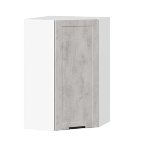 Угловой кухонный шкаф 600 высокий Джамис ЛД 296.620.000.033, Белый/Белый камень в Санкт-Петербурге