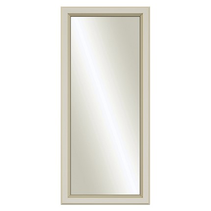 Зеркало настенное Сиена, Бодега белый / патина золото в Санкт-Петербурге - изображение