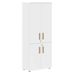 Шкаф с глухими средними и малыми дверьми FORTA Белый FHC 80.3(Z) (798х404х1965) в Санкт-Петербурге