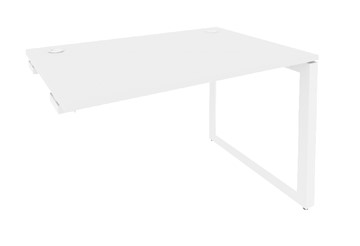 Приставной стол к тумбе O.MO-SPR-3.8 Белый/Белый бриллиант в Санкт-Петербурге