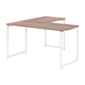 Письменный стол угловой правый XTEN-Q Дуб-сонома- белый XQCT 1415 (R) (1400х1500х750) в Санкт-Петербурге