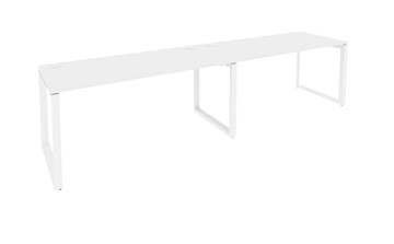 Стол на металлокаркасе O.MO-RS-2.4.8, Белый/Белый бриллиант в Санкт-Петербурге