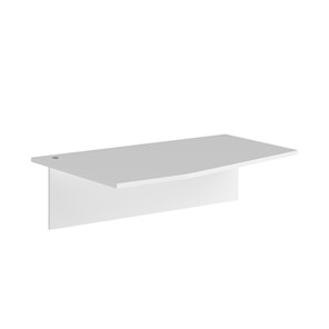 Дополнительный стол левый XTEN Белый  XCET 149-1(L) (1400х900х25) в Выборге