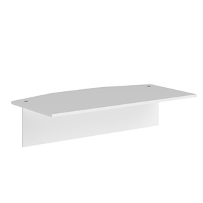Дополнительный стол полукруглый XTEN Белый  XET 169-1 (1600х867х25) в Выборге
